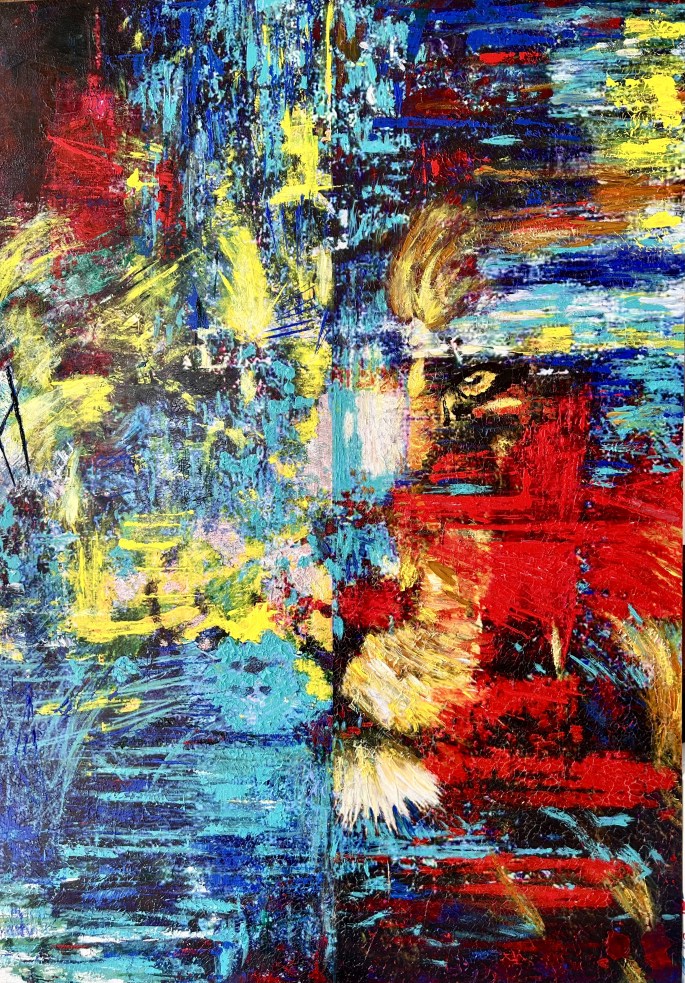 "Montagne" 80x115cm. 2020 - 2025